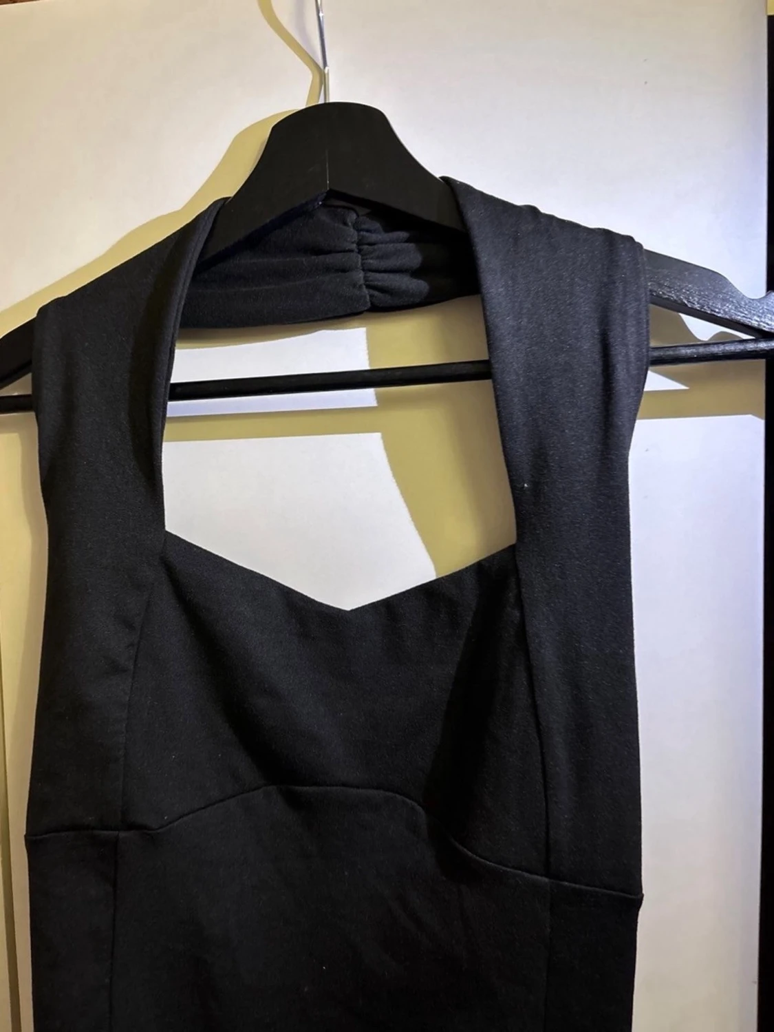 Svart halterneck body - 1