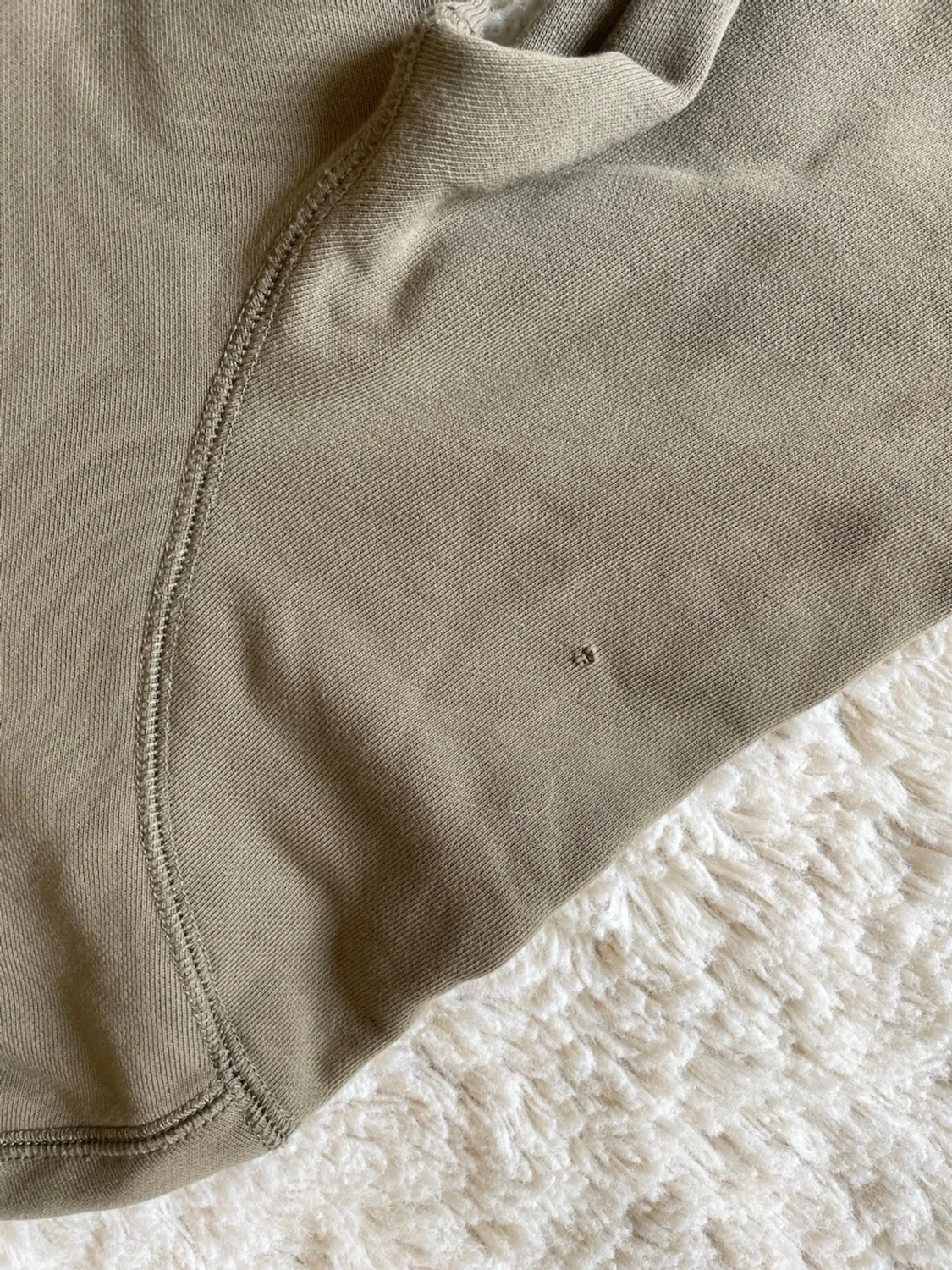 Olivgrön hoodie från Morris - 2