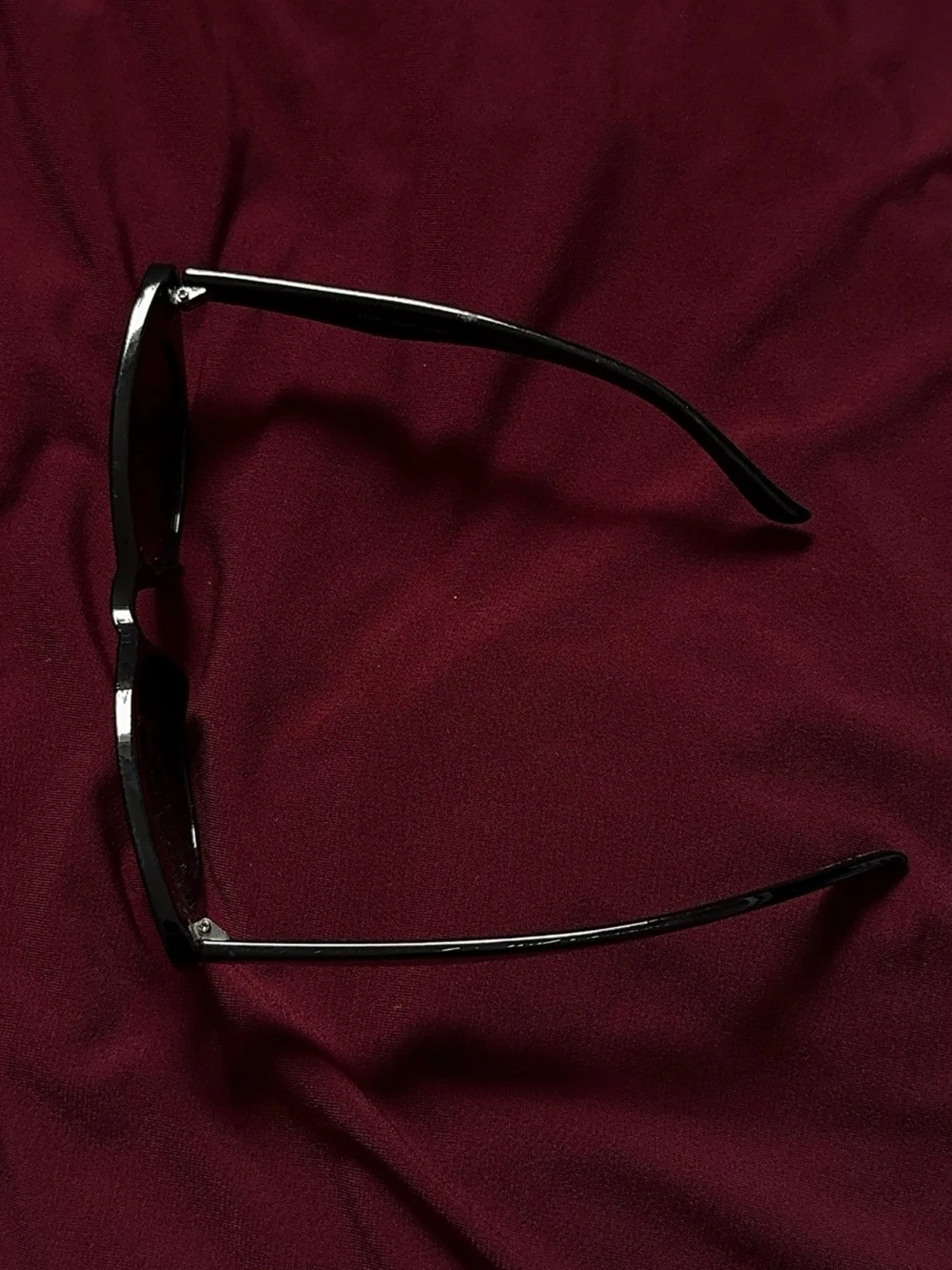 Svarta cat eye solglasögon - 1