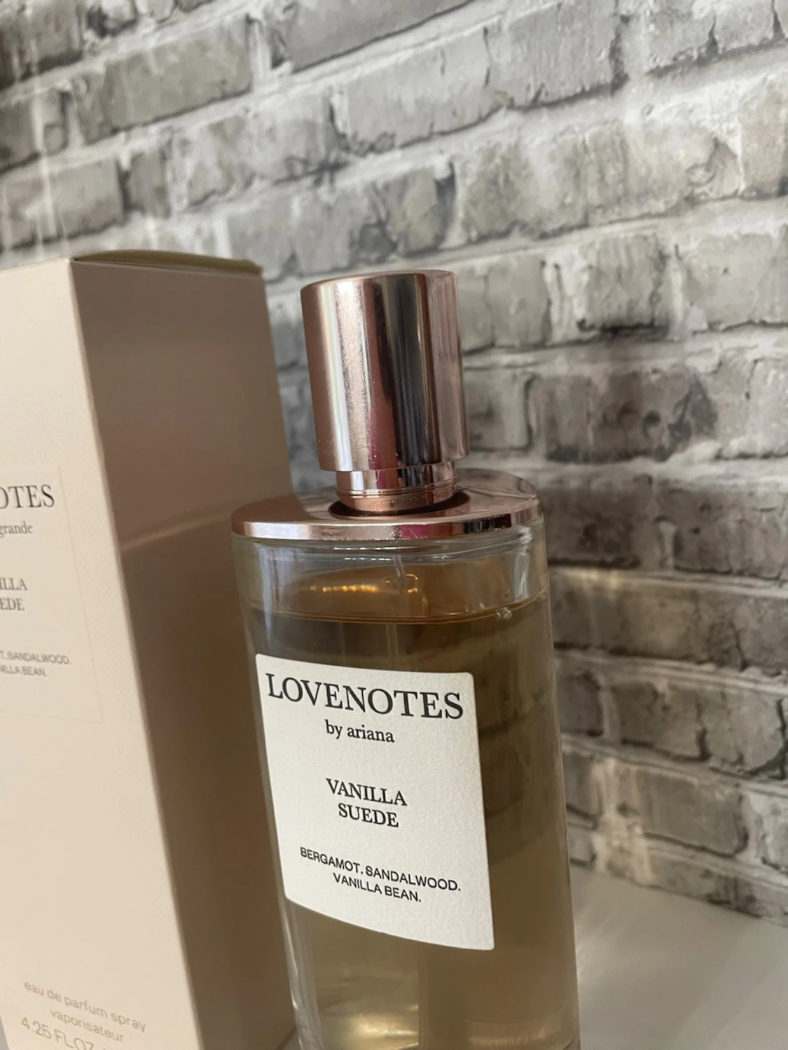 Lovenotes Ariana grande  Vanilla Suede  125 ml - 1