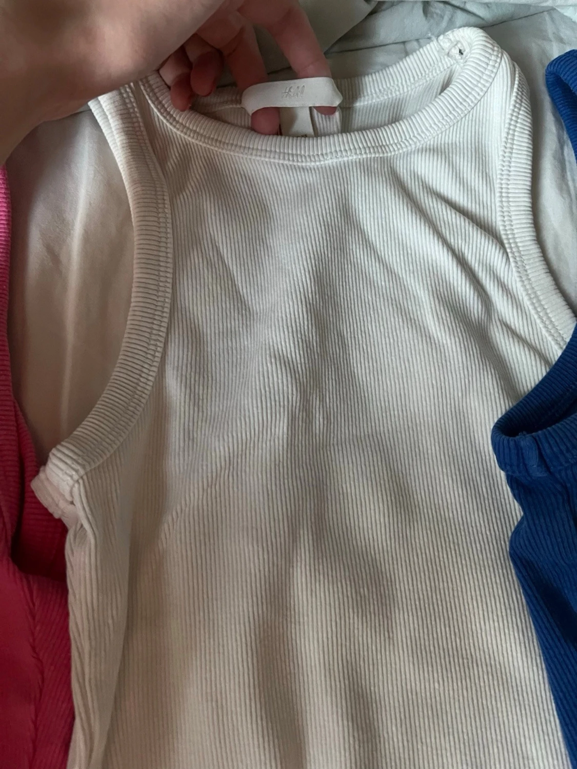 Ribbade linnetoppar från H&M - 1