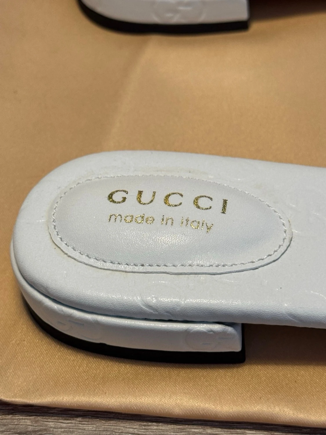 Gucci GG Embossed Sandals - 2