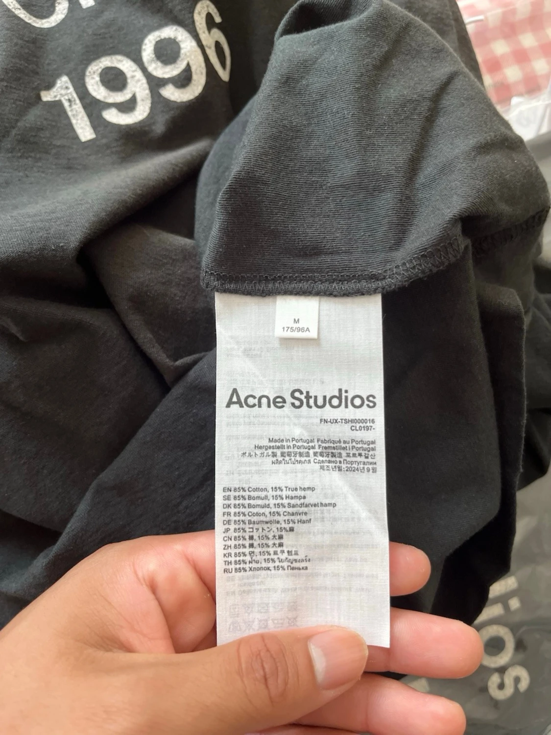 Svart långärmad Acne Studios äkta - 2