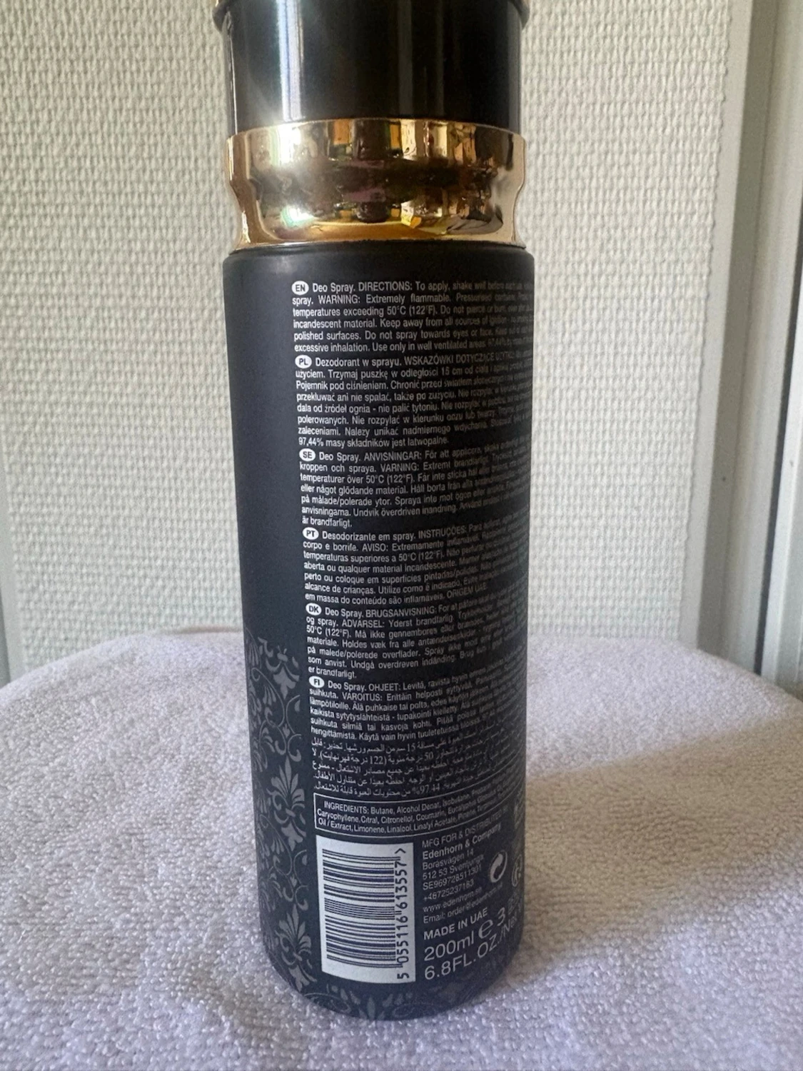 Azzad deo spray från Al Arabia - 2