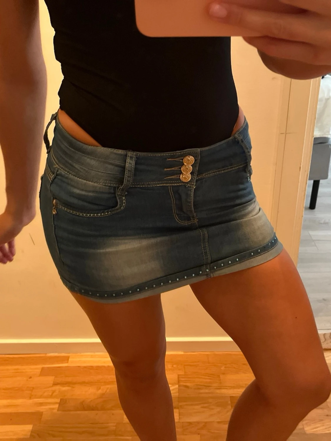 Jeans kjol - 1
