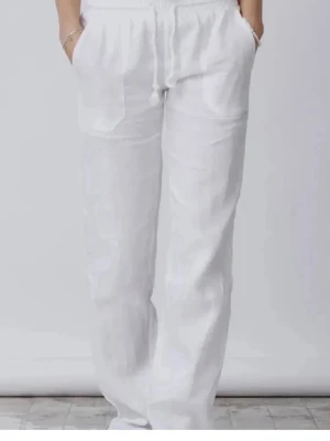 Linnebyxor Skagen clothing - Vita linnebyxor från Skagen clothing i storlek XS💕typ aldrig använda 