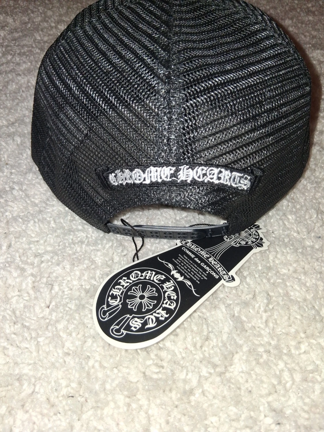 Chrome Hearts truckerkeps svart - 2