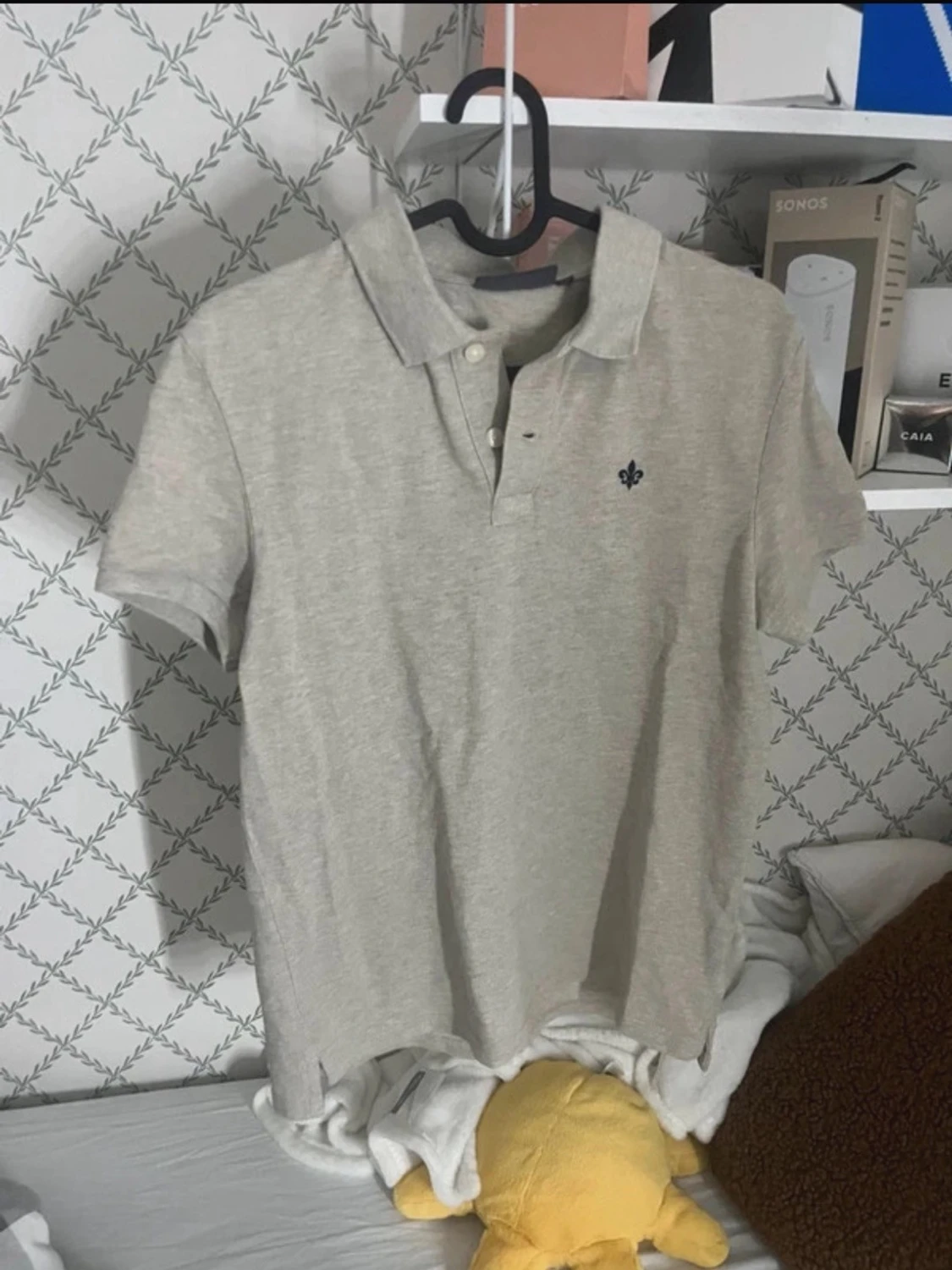 Beige piké från Morris - 2