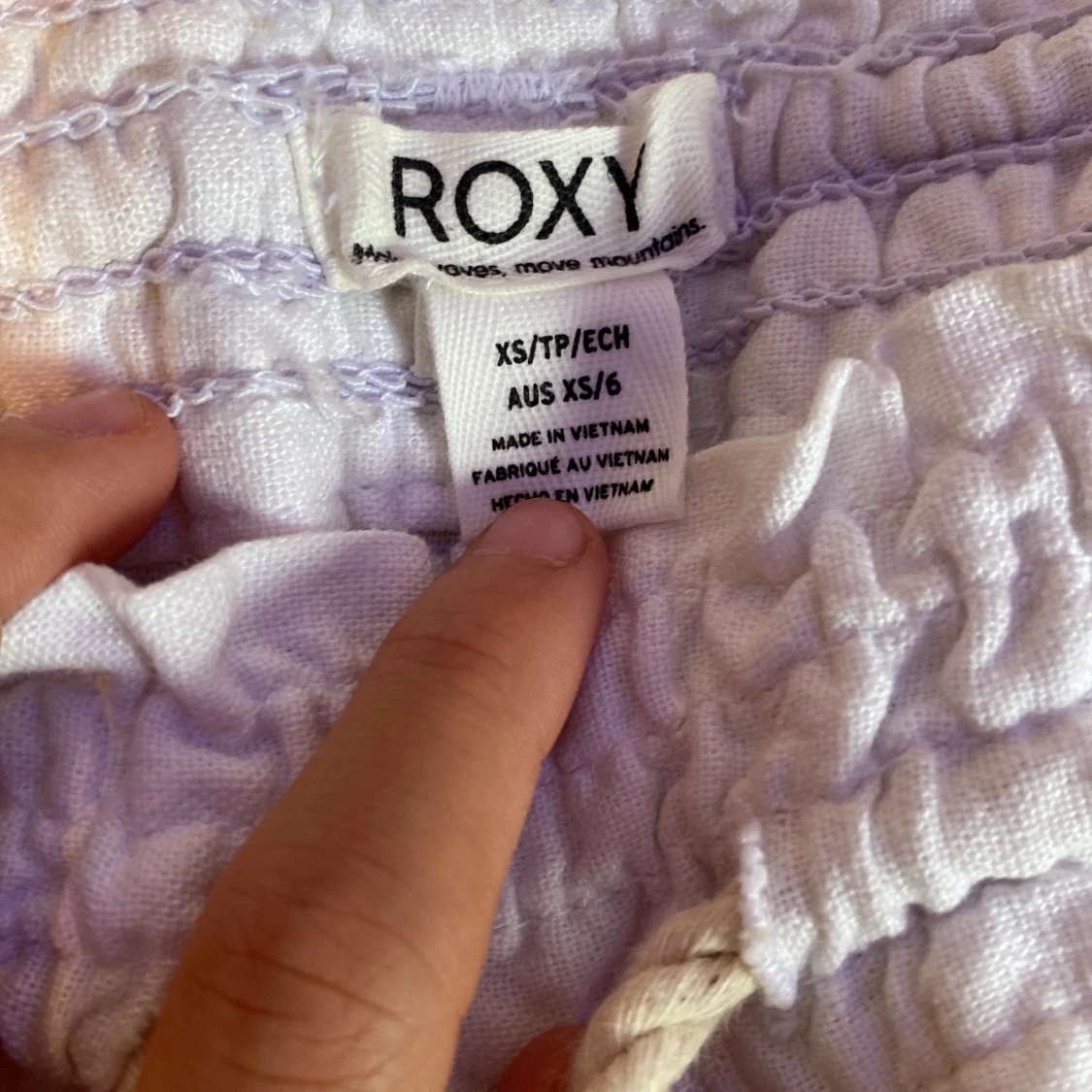 Vita Roxy linnebyxor - 90