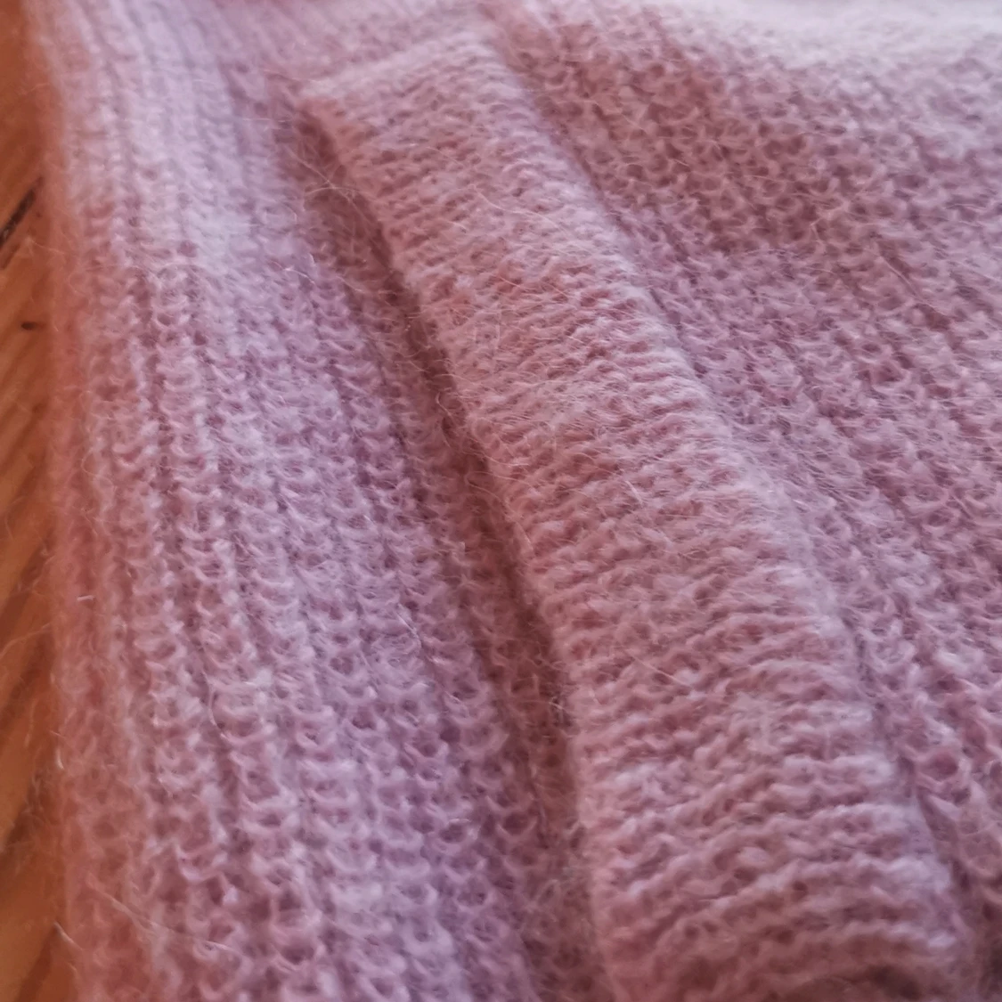 Lång kofta Mohairmix - 91