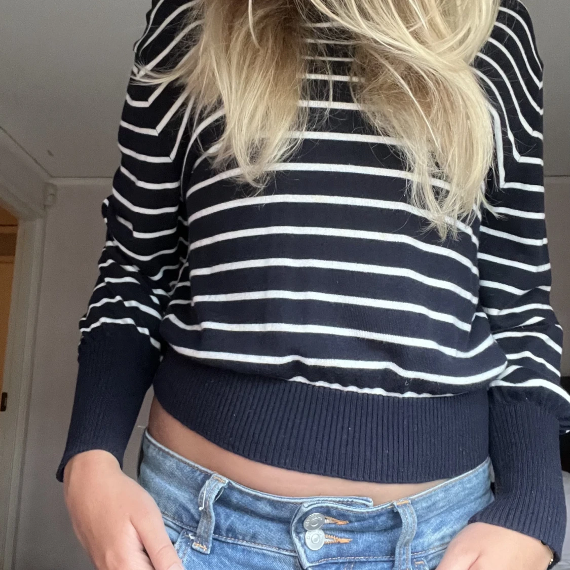 Snygg randig tröja  - 90