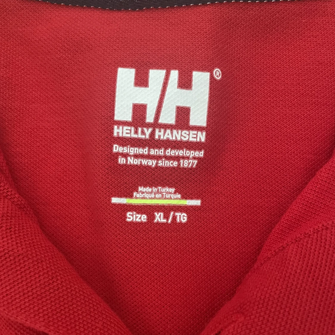 Helly Hansen Salt Polo Shirt Flag Red - 90