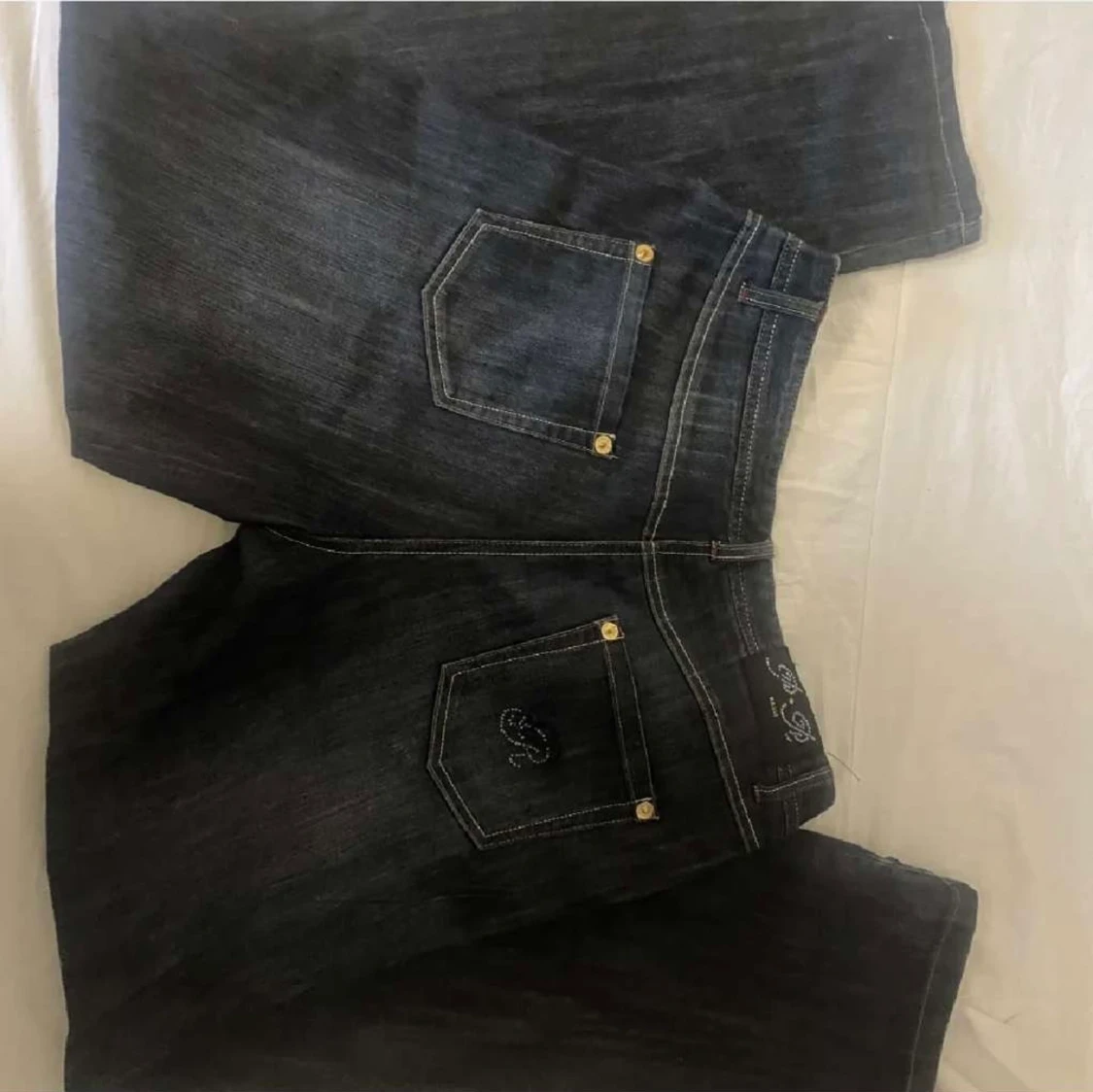 Lågmidjade baggy jeans - 90
