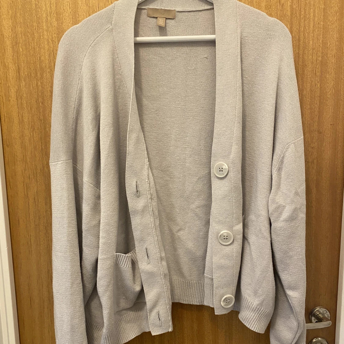 Grå kofta/cardigan från H&m  - 91