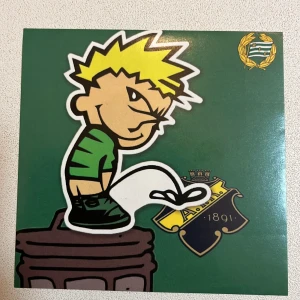 Hammarby klistermärken  - 1kr st/15kr frakt kan mötas upp också då kostar inte frakten 