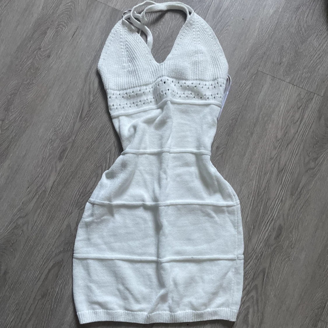 Vit sommar klänning 