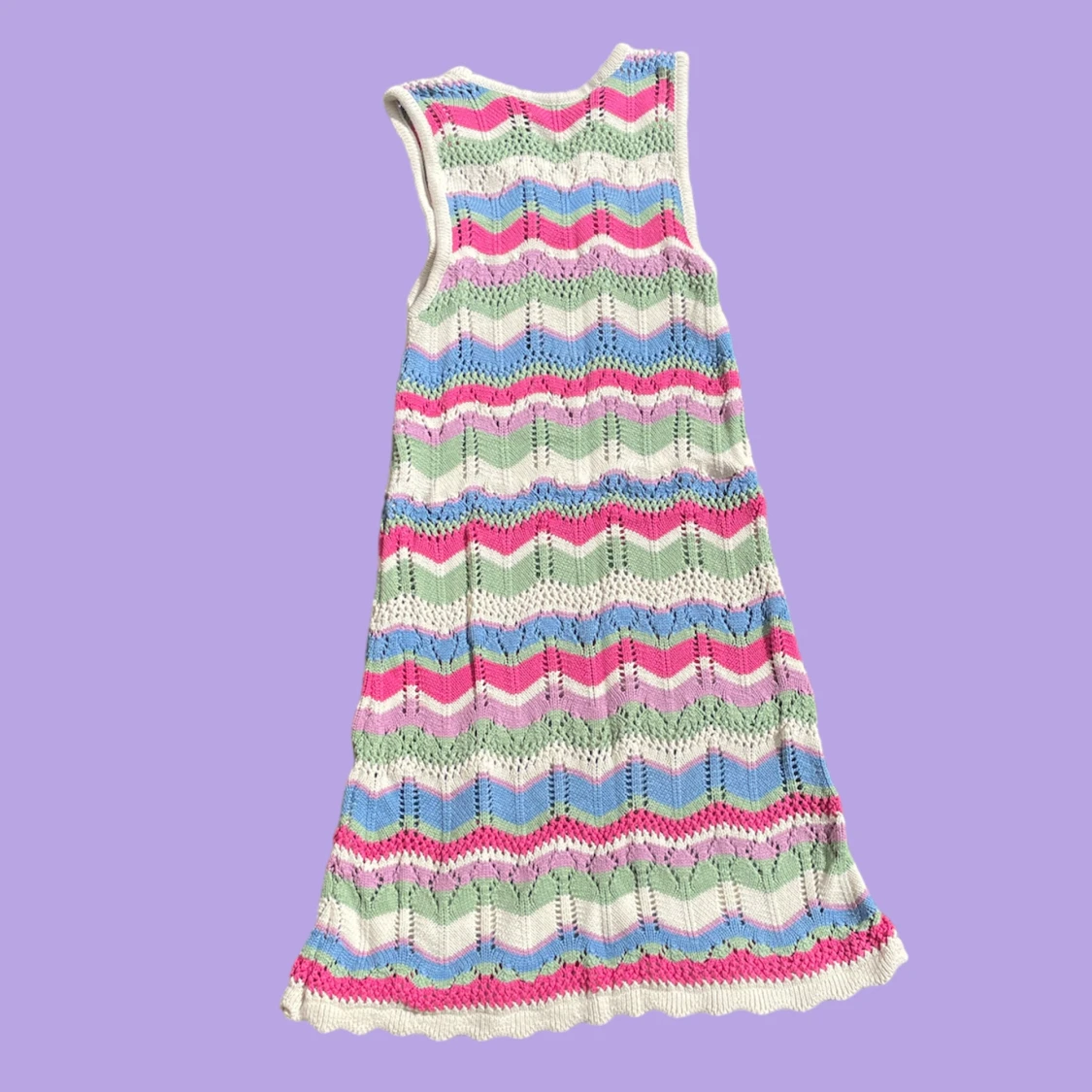 Stickad Klänning - 90