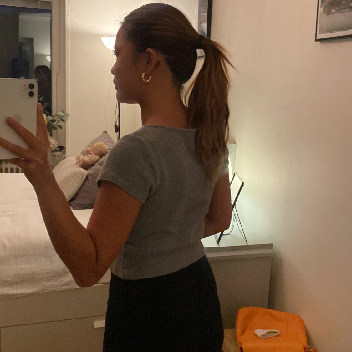 topp med knappdetaljer - 90