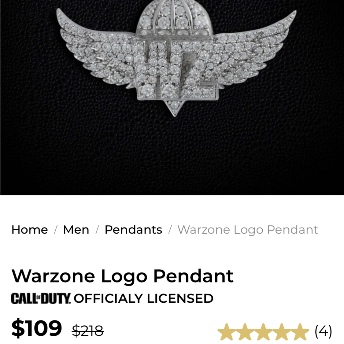 Hängsmycke 14k vitguld pläterad med CZ-stenar - 91