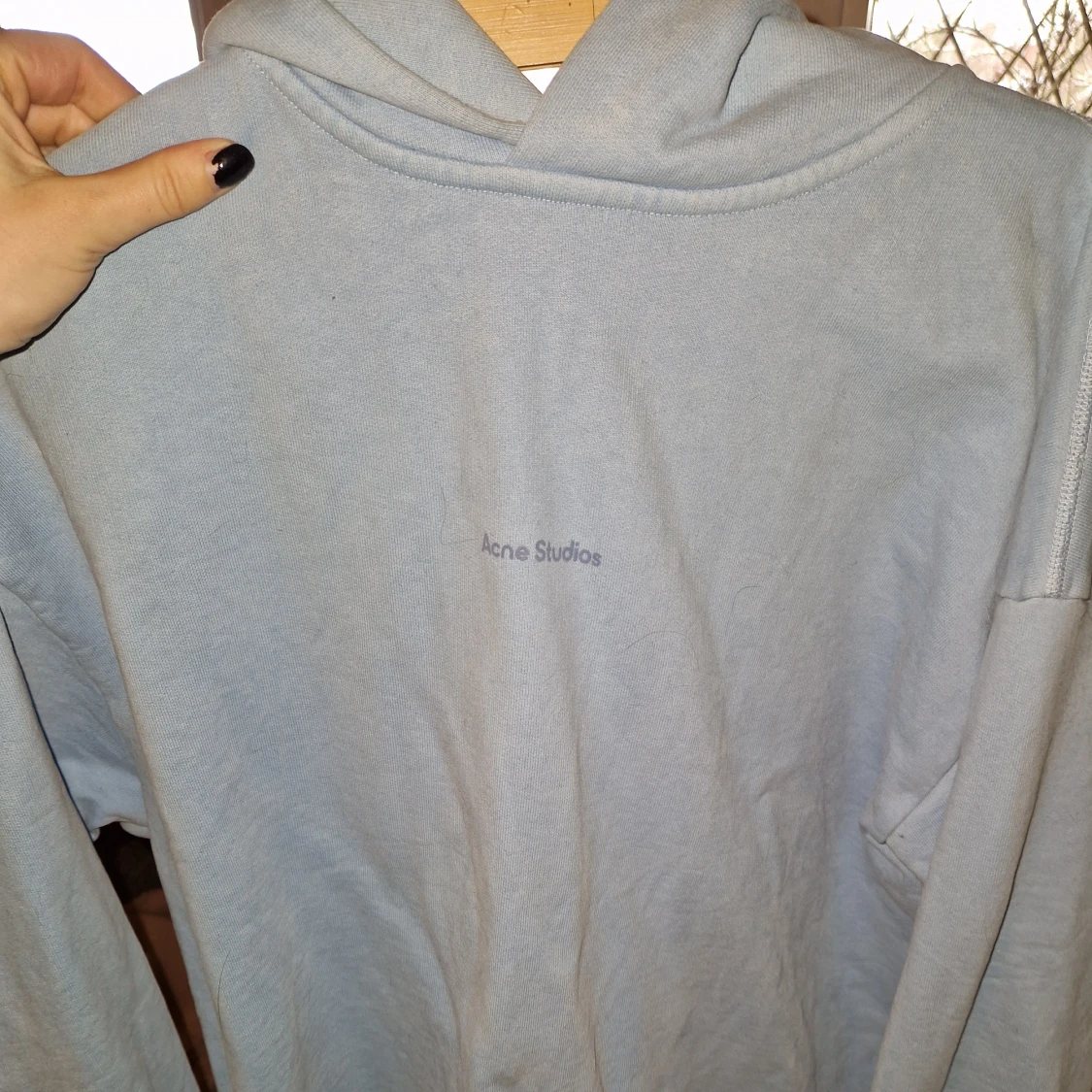 Acne Studios hoodie powder blue - 90