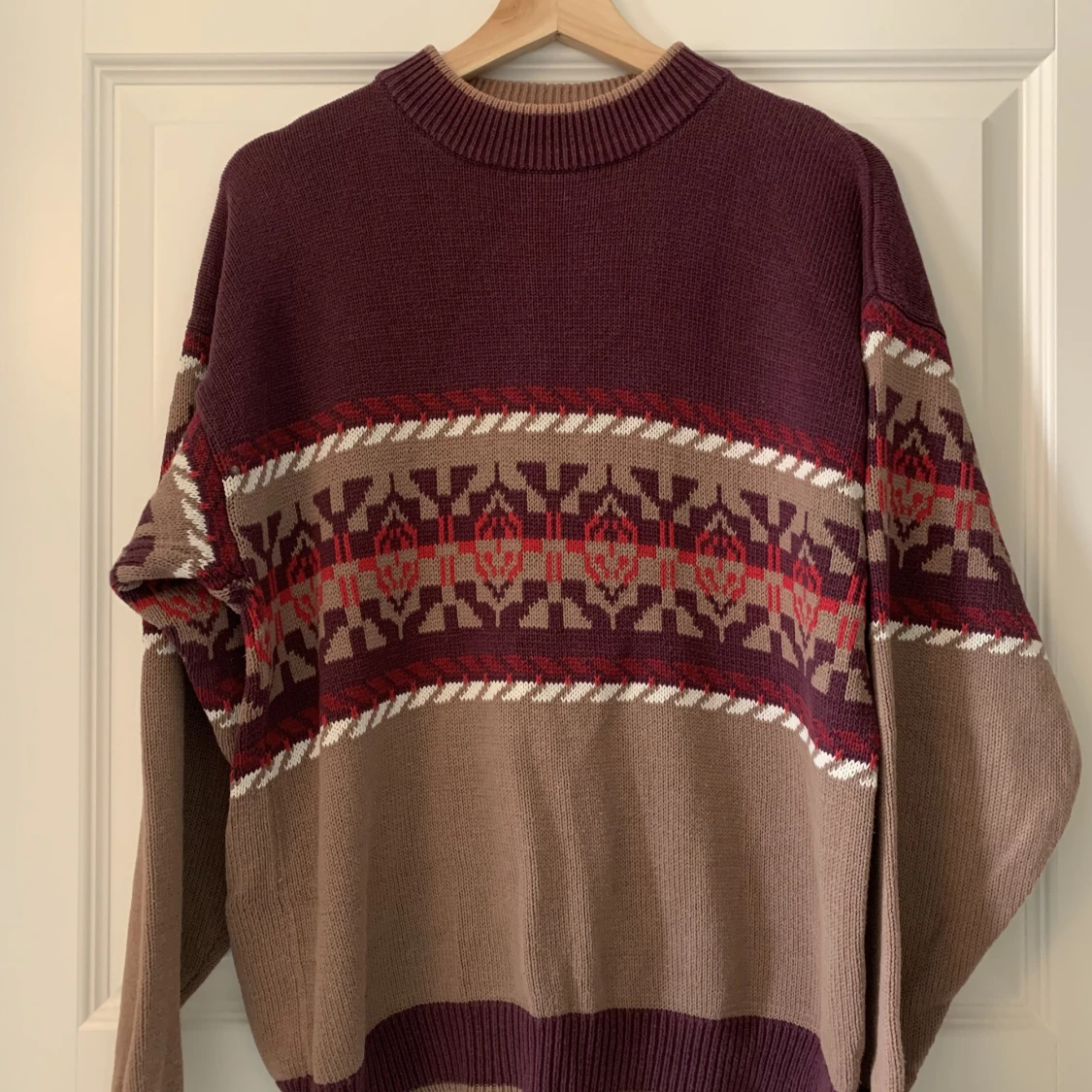 Vintage stickad tröja