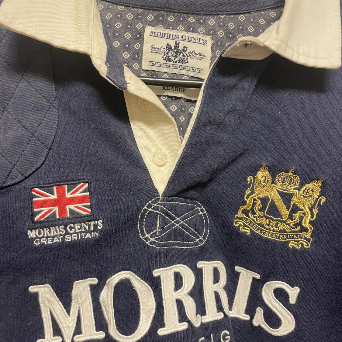 Morris long sleeve polo - 90