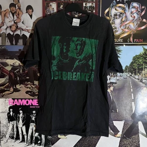 Vintage tröja - Icebreaker tröja som e perfekt för starta en konversation med;) tyvärr finnar det sprickor i trycket annars en otorligt cool tröja:) dm vid frågor 