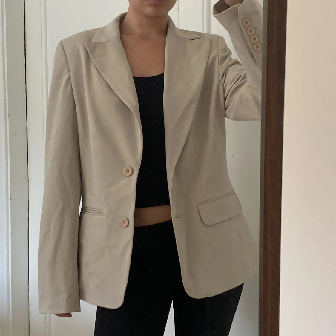 Beige blazer
