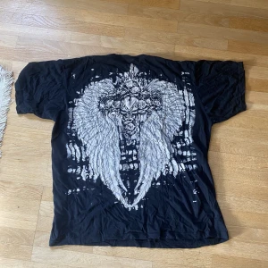 Dödskalle tshirt - fet tisha