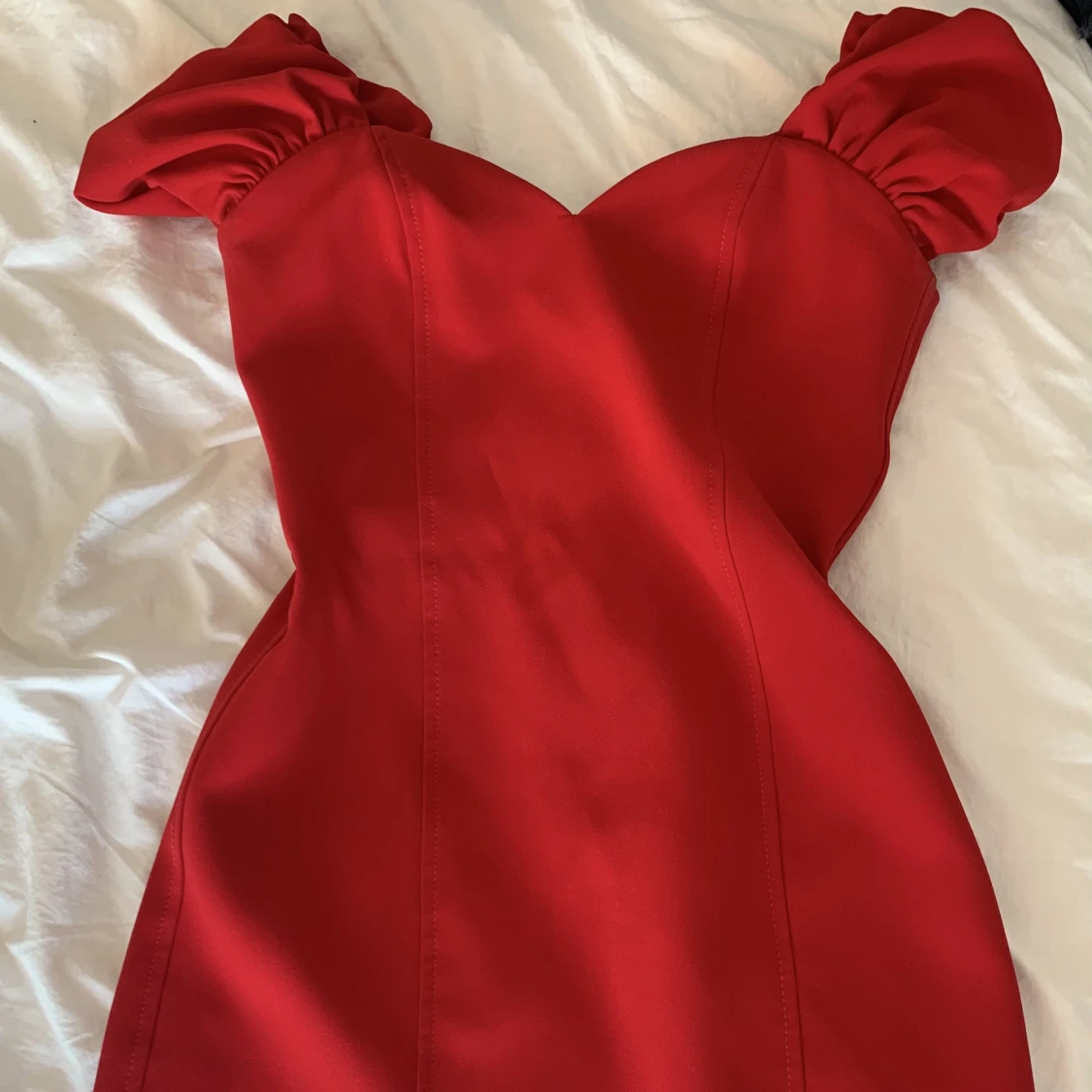 Röd klänning  - 90