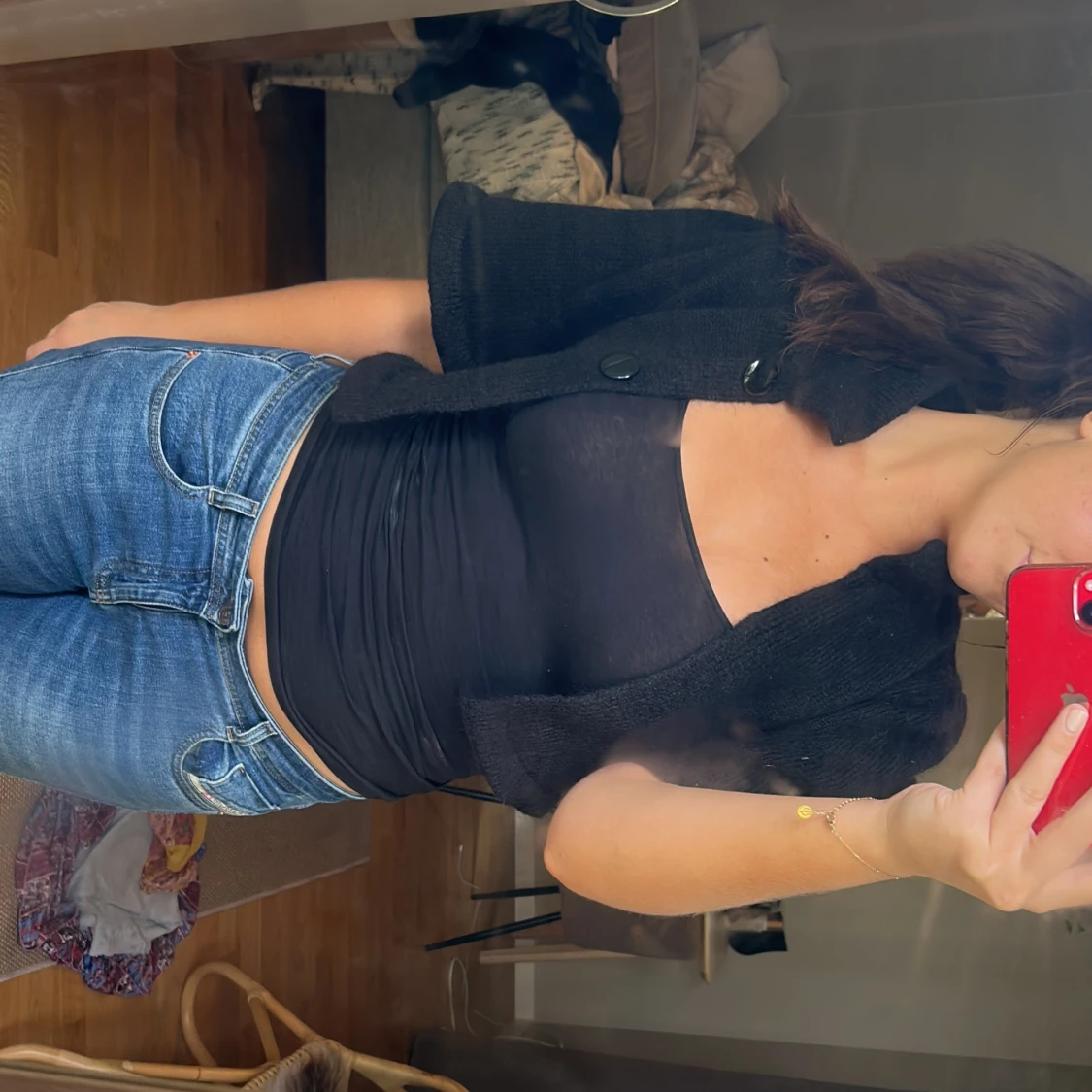 Söt stickad bolero!