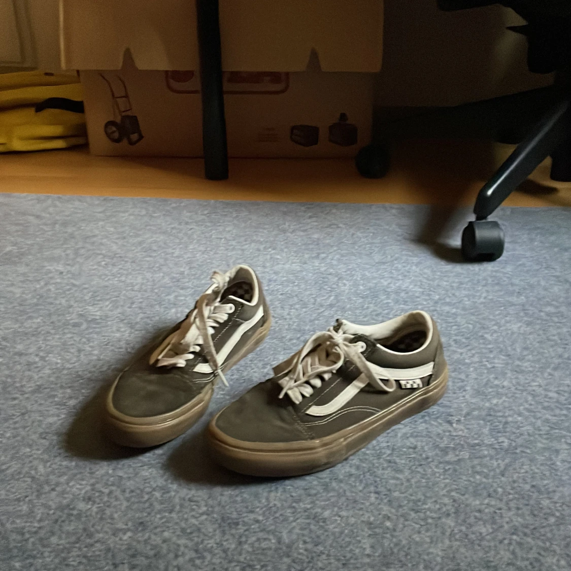 Vans skate old skool forest night/gum