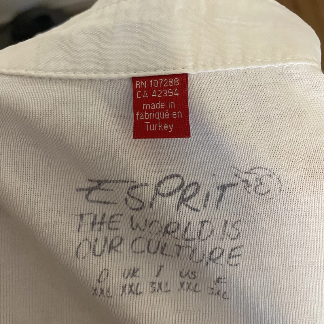 Vit långärmad tröja - 91