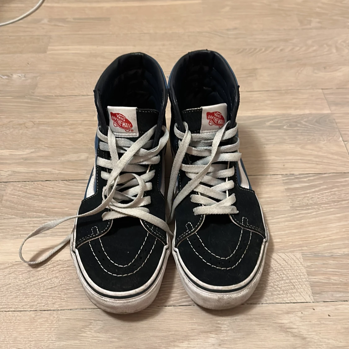 Mörkblå höga vans - sk8 hi - 90