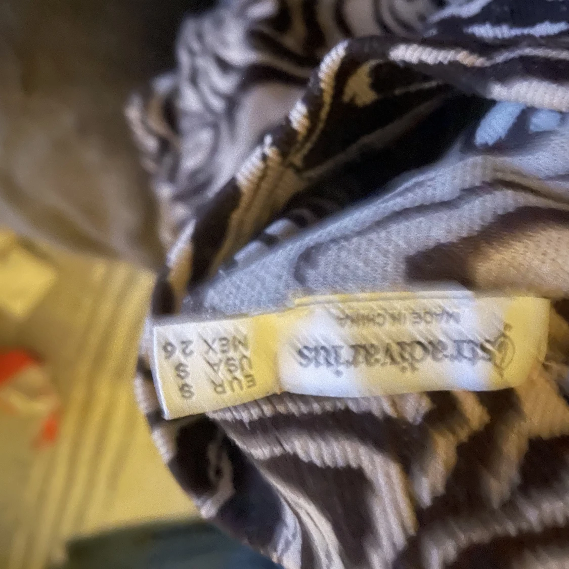 Stradivarius - Seamless top med hög krage och abstrakt djurmönster - 91