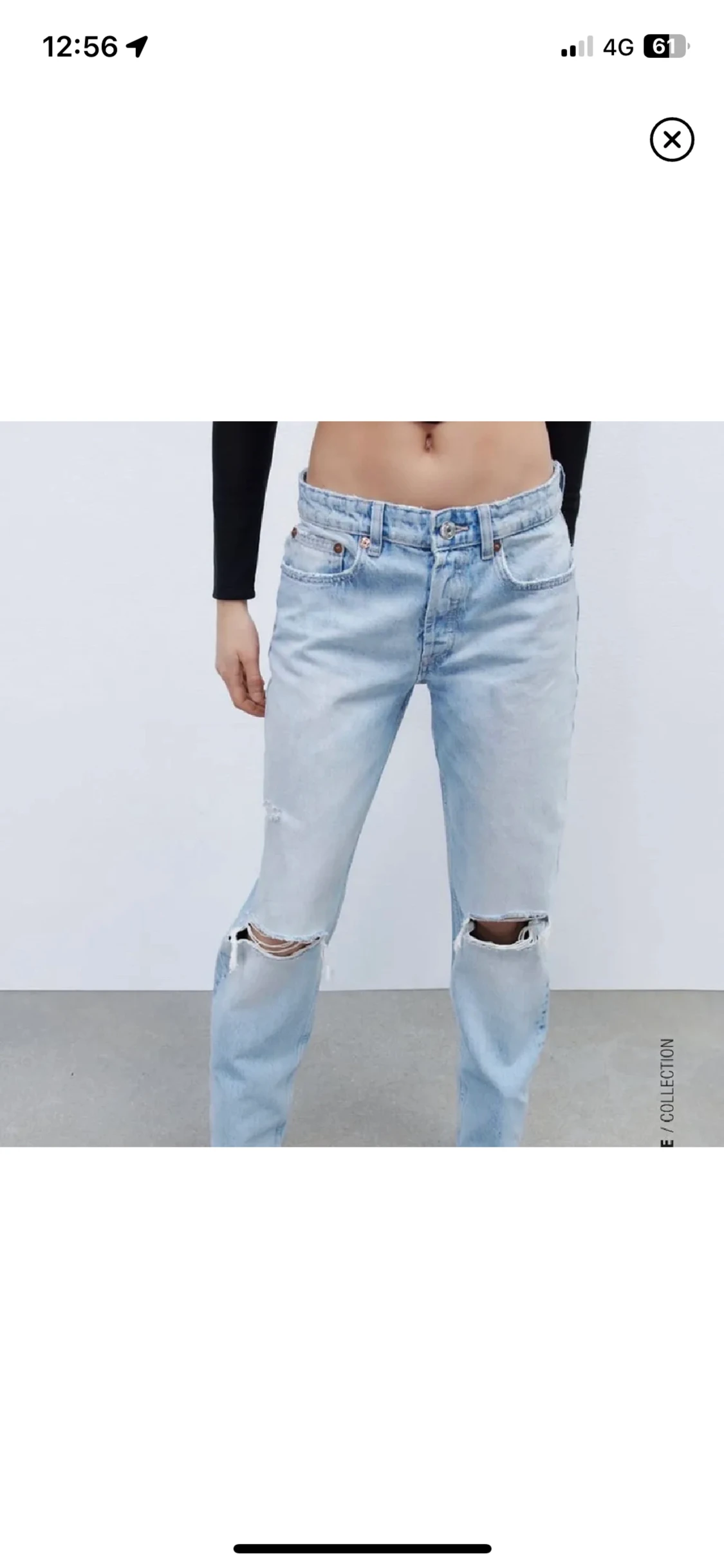 Zara mid rise jeans