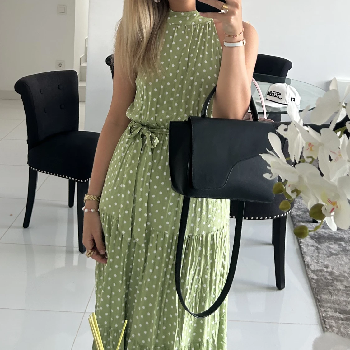 Grön klänning 💚 - 90