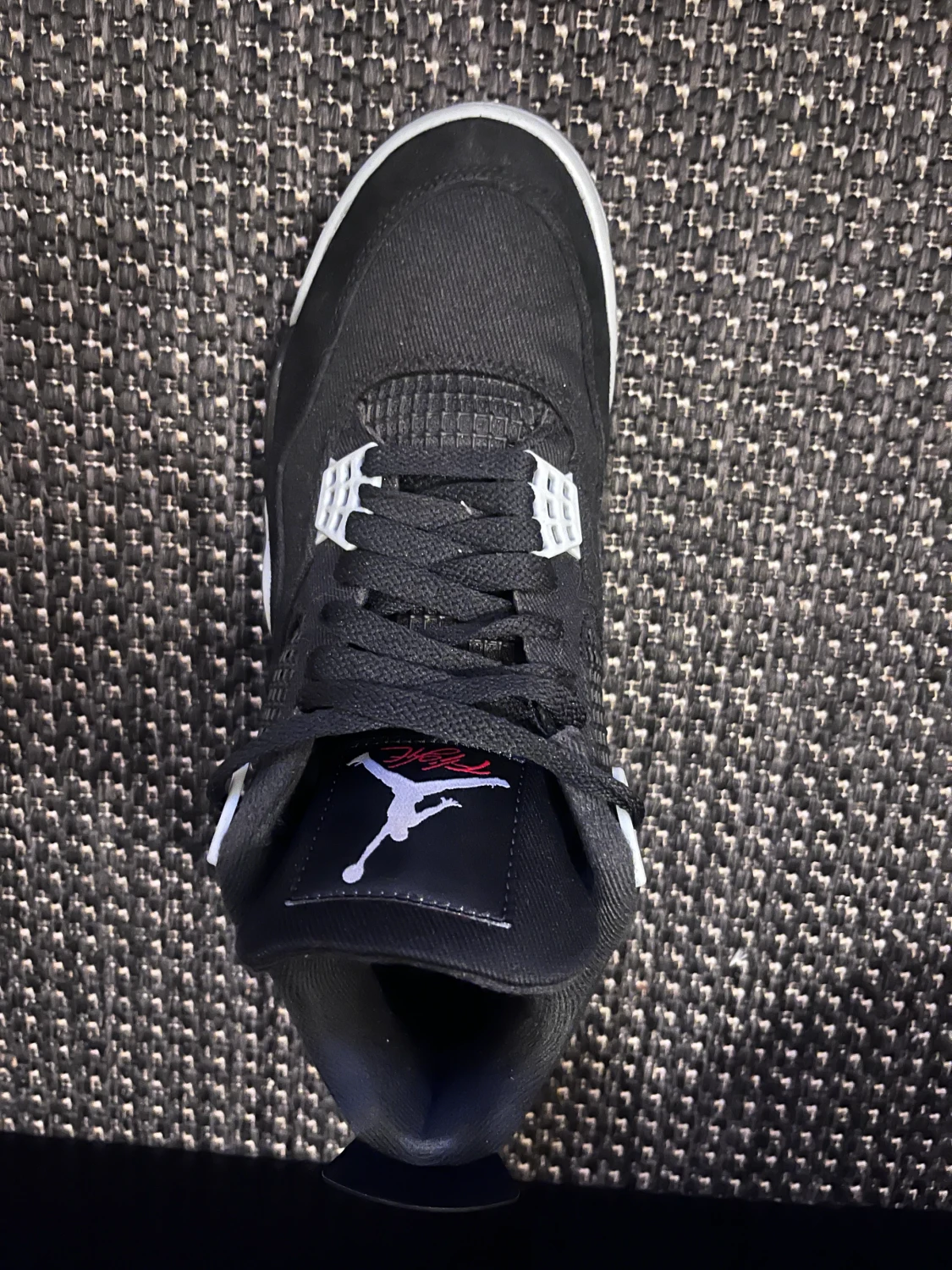 Jordan 4 black canvas - 90