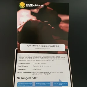 Spa för två  - Säljer ett presentkort för hyra privat relaxavdelning för två i Norrköping. Perfekt nu till vintern eller som present✨ Värde ca 900kr, värdebevisnummer skickas vid köp