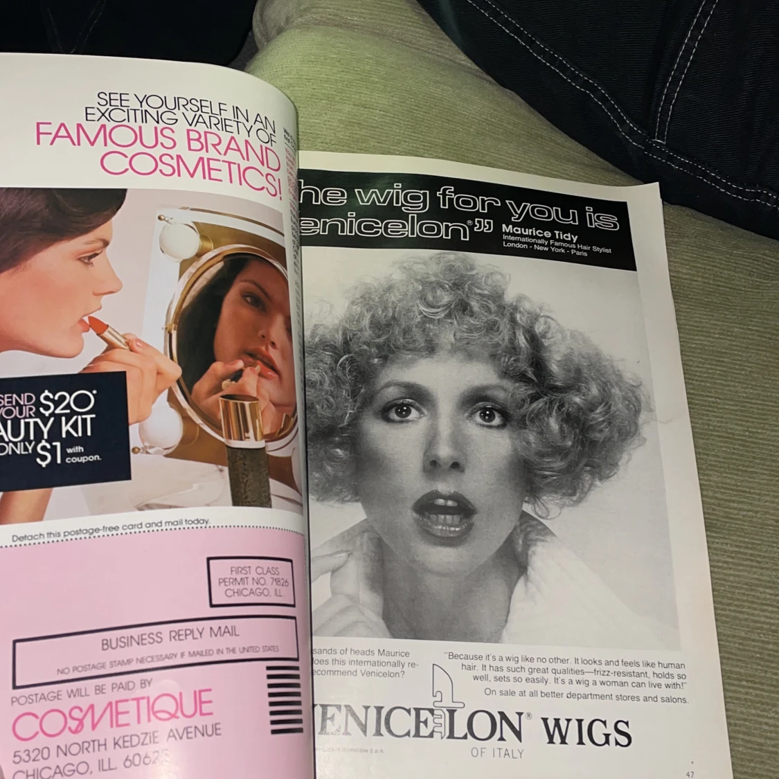 Vintage Vouge tidning  - 90