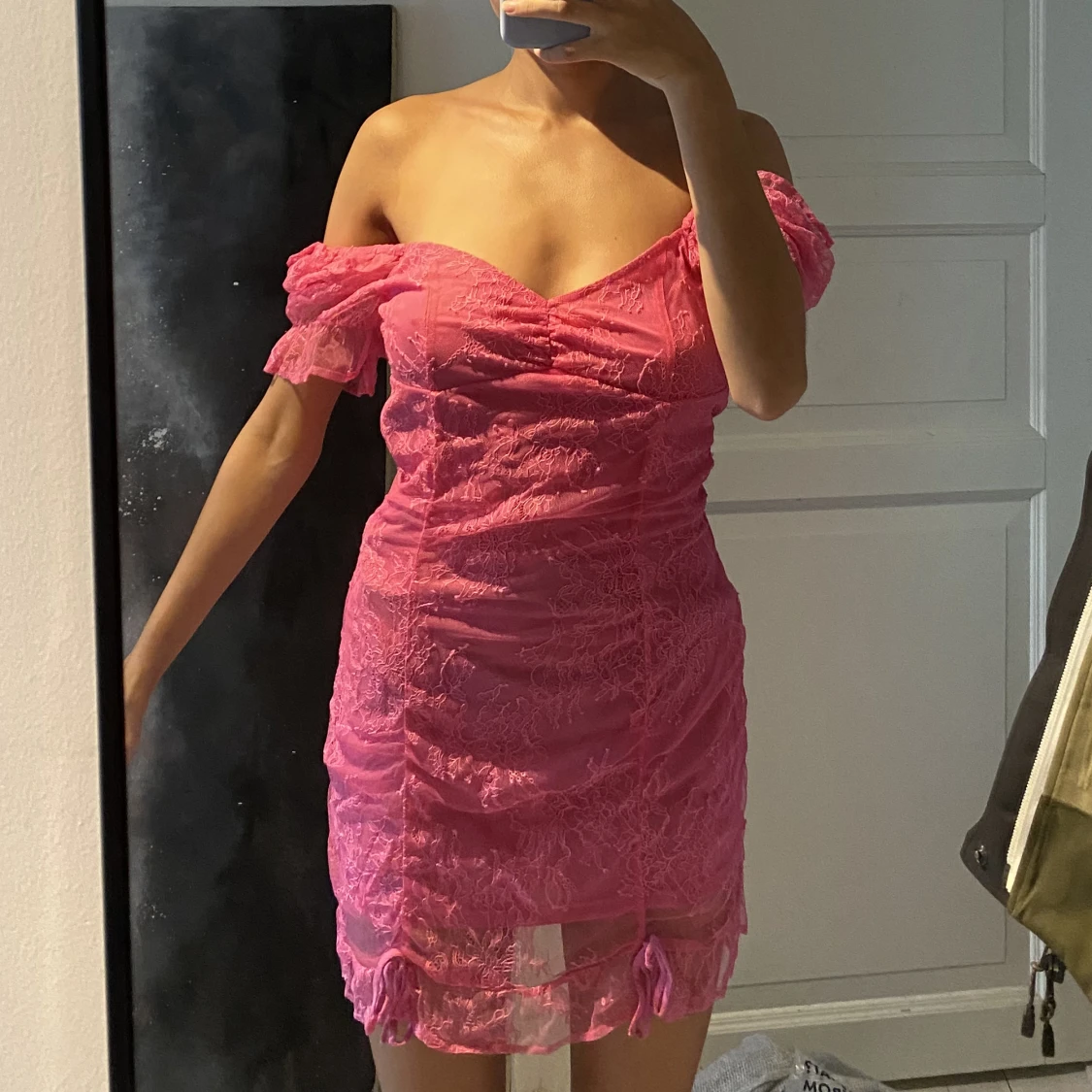 Ny rosa klänning - 90
