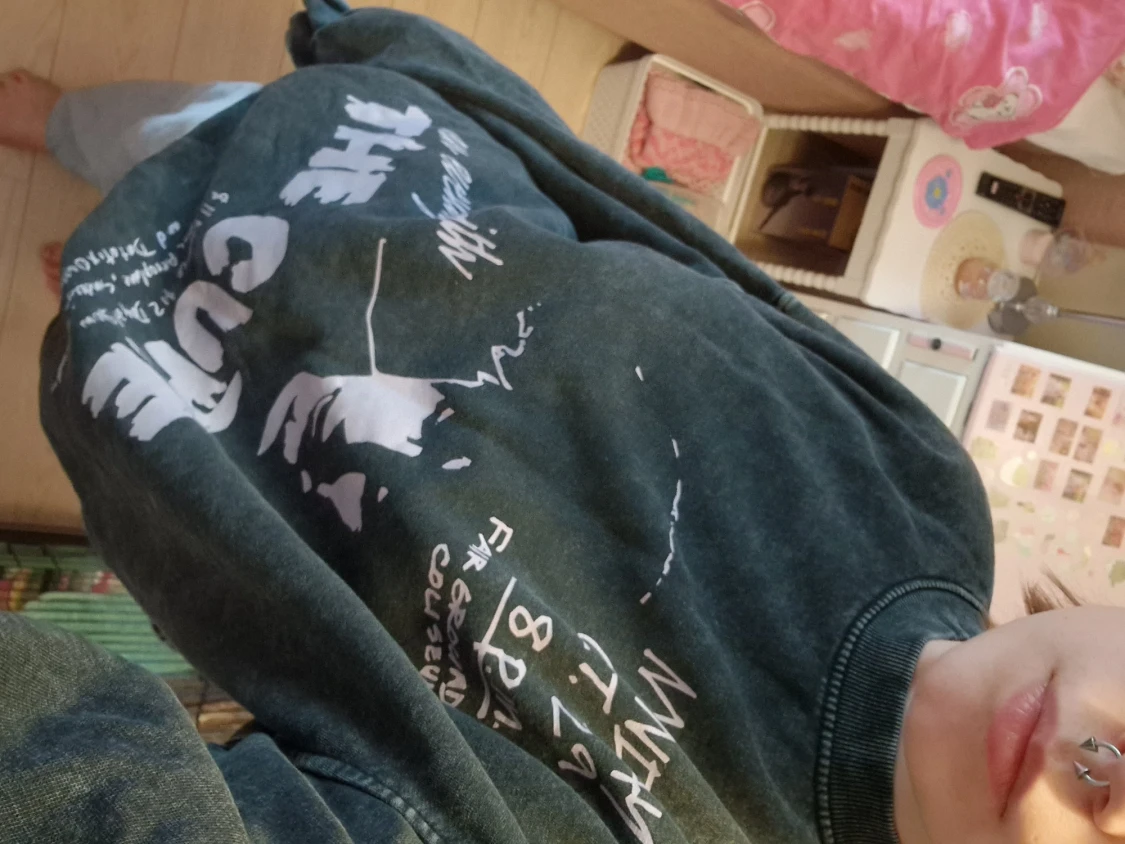 Oversized collegetröja - 90