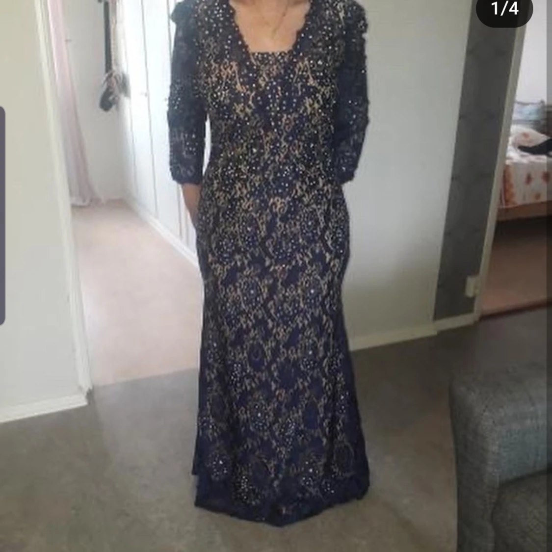 Lång festklänning - 91