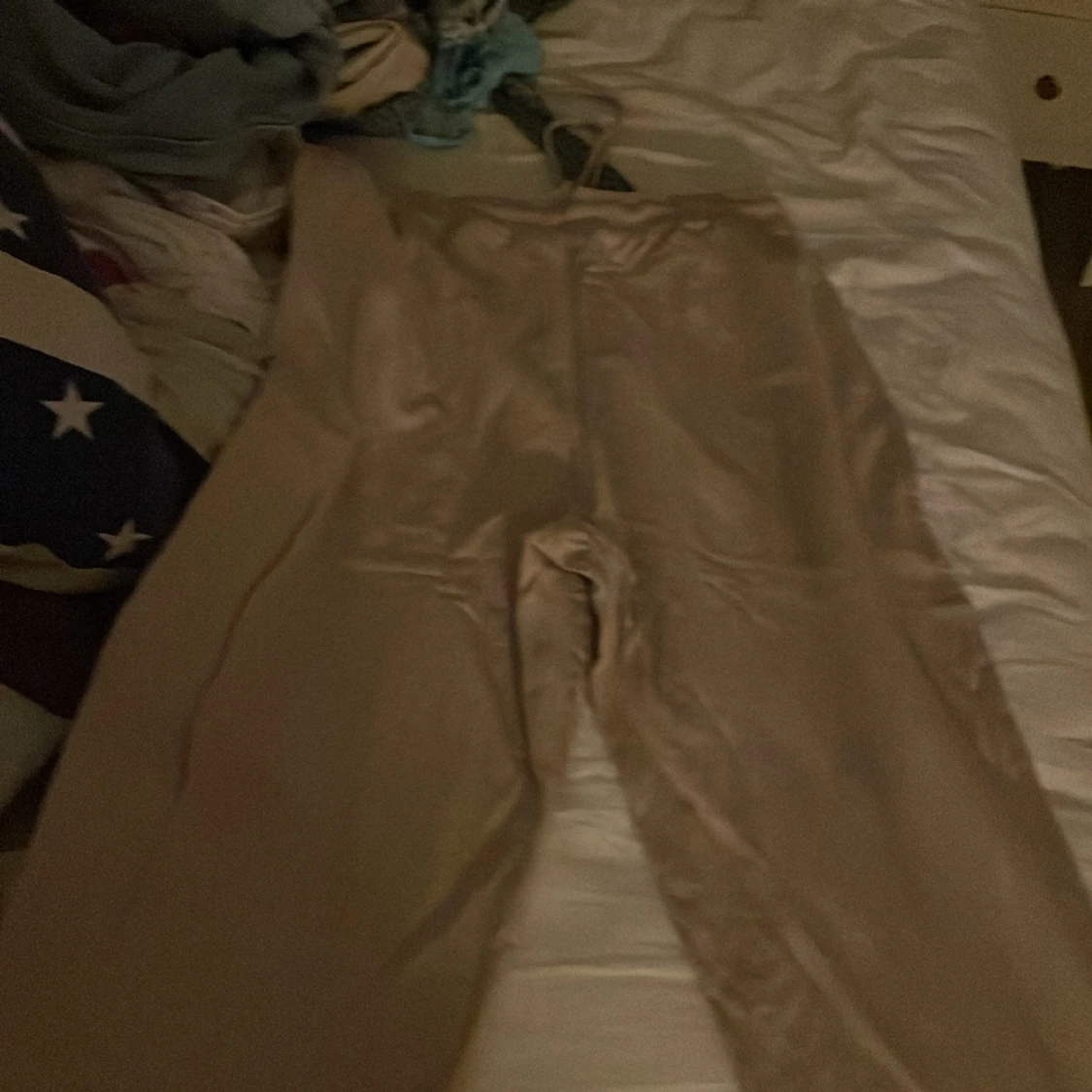 beige tunna mjukis - 90