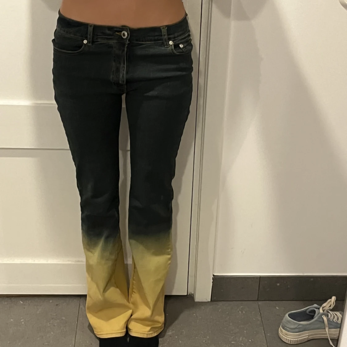 Lågmidjade jeans  - 90