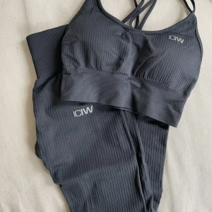 ICANIWILL set - Set från iciw, mörk grå/blå färg. Använt 3-4 gånger så i bra skick! 