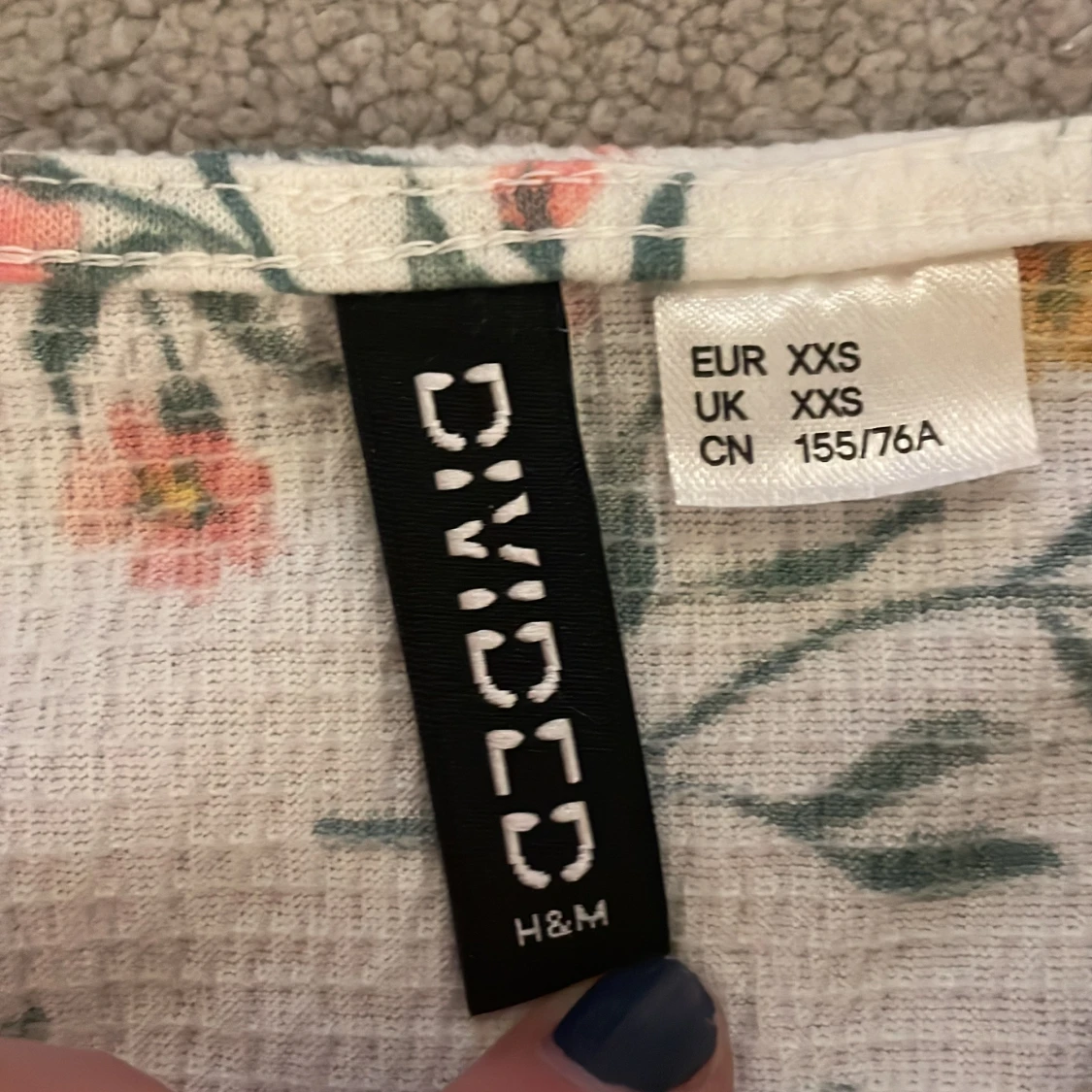 Jättegullig blommig topp💓 - 91