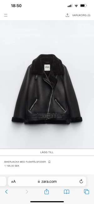 Biker jacka - Säljer denna jacka som är helt bra till hösten. Varm o skön att ha på sig.