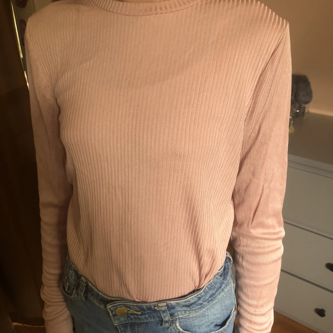 Rosa tajt tröja - 91