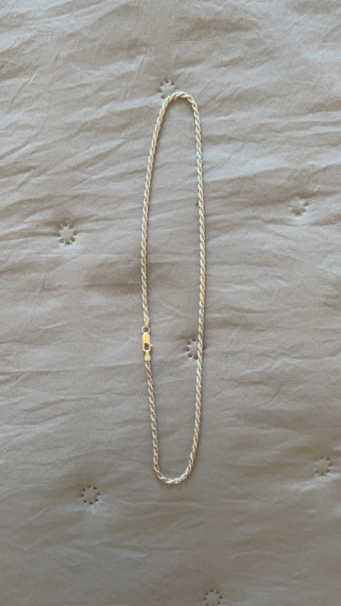 Cordellkedja äkta silver - 90